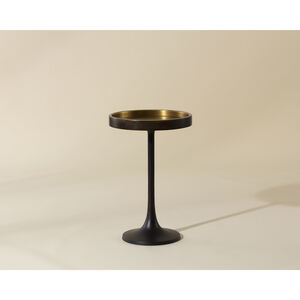 Tekoa 24 X 16 inch Antique Brass / Bronze End Table